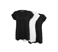 Lot de 3 t-shirts Ã©paule dÃ©ployÃ©e femme Urban Classics Noir L