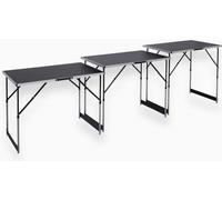 Lot de 3 tables a tapisser - MEISTER - Tables multifonctions - En aluminium - Hauteur réglable