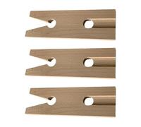 Lot de 3 tables de bricolage en bois robuste pour le ponçage du métal, le polissage et l'affinage de bijoux, bancs d'artisanat de bijoux