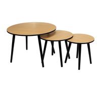 Lot De 3 Tables Gigognes Indus Home Deco Factory