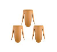 Leitmotiv - Lot de 3 tabourets Keystone - Ocre - Keystone G