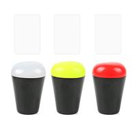 Lot de 3 tampons à ongles avec grattoir pour image - Outils de manucure - Facile à utiliser - Prise en main confortable