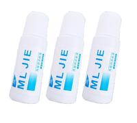 Lot de 3 tampons à rouleau de protection contre le vol d'identité, 20 ml, pour protéger votre carte d'identité, séchage rapide, confidentiel, avec couvercle, sécurité portable pour papier thermique