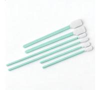 Lot de 3 tampons de nettoyage non pelucheux multi-tailles et lingettes pour lentilles (100 pièces/paquet|100 pièces/boîte) (12 cm - coton-tige à tête large (100 pièces))