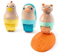 Lot de 3 tampons pour pâte à modeler Mapataroule