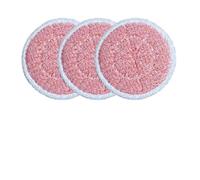 Lot de 3 tampons réutilisables en microfibre pour balai à vapeur Shark Steam et gommage tout en place, recharges lavables S7000 S7001 T2 pour le nettoyage du carrelage et du sol