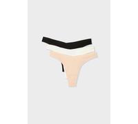 Lot de 3 tangas en coton - John - S - Rose - Femme - Etam