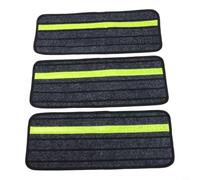 Lot de 3 tapis de marche antidérapants phosphorescents pour escaliers de camping-car, ruban de sécurité à haute traction pour marches de caravane, extérieur, gris, 19 x 49 cm