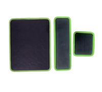 Lot de 3 tapis de rangement magnétiques pour mécaniciens et amateurs de bricolage - Lot de 3 supports d'outils d'atelier, base en caoutchouc antidérapant, compatible avec les clés, tournevis, vis