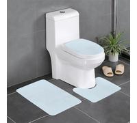 Lot de 3 tapis de sol antidérapants MJHKXLJ Moon en forme de U, fermement fixés, absorbants et durables, épais et confortables