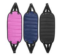 Lot de 3 tapis de voyage, tapis de voyage en avion, paillasson réglable, tapis de repose-pieds, tapis de bureau, convient pour les avions et les bureaux