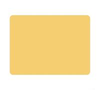 Lot de 3 tapis en silicone pour protéger la chaleur des tables, 40 x 30 cm, avec fond antidérapant mat, convient pour les tasses et les casseroles chaudes (jaune)