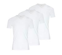 Lot de 3 tee-shirts col V Pur coton Premium Eminence Blanc M