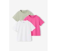 VERTBAUDET Lot de 3 Tee-Shirts Fille Unis 8A