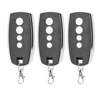 Lot de 3 Telecommande Portail - 433,92MHz Telecommande Porte de Garage Compatible Avec King Gates Stylo 4K Télécommande 4 Canaux, Telecommande Rolling Code