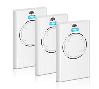 Lot de 3 Télécommande Porte de Garage 868MHz, 4 Canaux Compatible avec XT4 868 SLH LR, XT4 868 SLH, XT2 868 SLH LR, XT2 868 SL