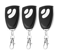 Lot de 3 télécommandes de rechange pour émetteur manuel Rademacher compatible avec HOMEPILOT pour motorisation de porte de garage Classic & Premium Smart, 433,9 MHz, 2 canaux, compatible avec