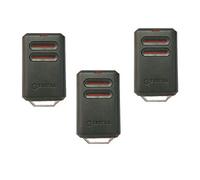 Lot de 3 Télécommandes Portail Télécommandes Garage Original Erreka Luna, 2 canaux, 433 MHZ, compatible avec Erreka Reson (Attention !!! Lire comme suit toute la description de l'article