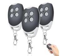 Lot de 3 télécommandes pour ouverture de porte de garage - 433,92 MHz - Compatible avec Ditec GOL4, BIXLG4, BIXLP2, BIXLS2, émetteur manuel pour ouvre-porte de garage - 4 canaux