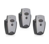 Lot de 3 télécommandes pour ouvre-porte de garage Marantec 868,3 MHz, 2 canaux, compatible avec Marantec Digital 302 384 304 313 321 323 131