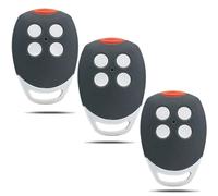 Lot de 3 télécommandes pour porte de garage Ditec GOL4C, ZEN2C, ZEN4C, pour porte de garage