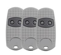 Lot de 3 télécommandes universelles pour porte de garage 433,92 MHz, compatibles avec CAM Top-432EE, Top-432EV, TOP432-NA, 2 boutons