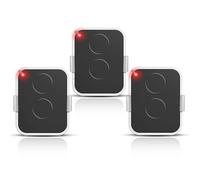 Lot de 3 TélécommanLot de 3 Télécommande Compatible Nice Era ONE2/ON2E/ON4E/ON1E,433,92 MHz Télécommande Porte de Garage,Rolling Code,2 Canaux(Blanc) de Compatible Nice Era ONE2/ON2E/ON4E/ON1E