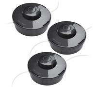 Lot de 3 Tête Débroussailleuse 2.4mm - Tete Debroussailleuse Universel, Accessoire Professionnel pour Débroussailleuse Thermique à Essence