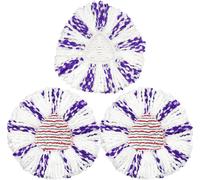 Lot de 3 têtes de balai de rechange en microfibre pour Vileda Turbo EasyWring Nettoyage en profondeur pour tous les sols et surfaces.[H59]