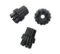 Lot De 3 Têtes De Brosse De Rechange For Nettoyeur Vapeur, Compatibles Avec Les Aspirateurs Steam Mop X500 X700.