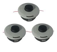 Lot de 3 têtes de débroussailleuse 27-2 25-2 pour Stihl AutoCut 27-2 FS85 FS90 FS90r FS70r FS55 FS55r FS56rc FS91R FS100RX FS110 FS120 FS130 FS131 FS240 S, tête de choc (10 x 1,0 LHF)