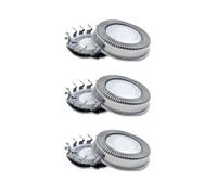 Lot De 3 Têtes De Rasoir Compatibles Avec Les Rasoirs Philips HQ2 20 HQ20 HQ22 HQ26 HQ262 HQ220 HQ222 HQ240 HQ2405