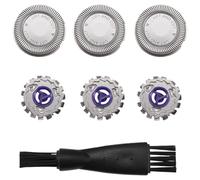 Lot De 3 Têtes De Rasoir De Rechange, Compatibles Avec Les Lames De Rasoir Philips HQ3, HQ4, HQ55, HQ56, HQ6900, HQ6868, HQ5812 Et HQ6874.