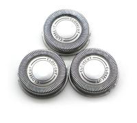 Lot De 3 Têtes De Rasoir De Rechange, Compatibles Avec Les Modèles Philips CloseCut : HQ56, HQ55, HQ4+, HQ3 Reflex Plus, HQ6843, HQ300, HQ64 Et HQ916.