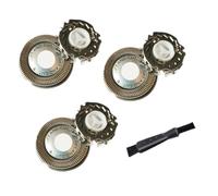 Lot De 3 Têtes De Rasoir De Rechange, Compatibles Avec Les Modèles Philips HQ3, HQ4, HQ54, HQ56, HQ55, HQ851, HQ912, HQ136, HQ6900, HQ6940, HQ6868 Et HQ6970.