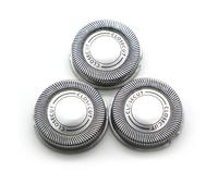 Lot de 3 têtes de rasoir de rechange, compatibles avec Philips CloseCut HQ56, HQ55, HQ4+, HQ3 Reflex Plus, HQ6843, HQ300, HQ64 et HQ916