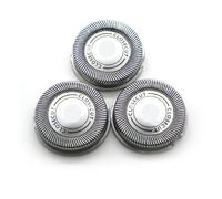 Lot de 3 têtes de rasoir de rechange, compatibles avec Philips CloseCut HQ56, HQ55, HQ4+, HQ3 Reflex Plus, HQ6843, HQ300, HQ64, HQ916