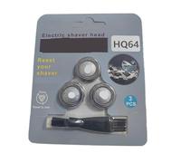 Lot De 3 Têtes De Rasoir De Rechange HQ64, Compatibles Avec Les Modèles Philips AT750, AT890, PT860, PT860, PT866, AT798, PT721, PT722, PT720, PT725