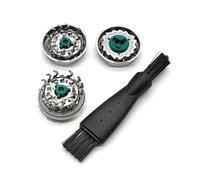 Lot De 3 Têtes De Rasoir De Rechange SH90, Compatibles Avec Les Têtes De Rasoir Philips, Séries S9000, S9090, S9031, S9111, S9151, S9152, S9181, S9311, S9321