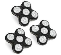 Lot de 3 têtes de rechange compatibles avec les rasoirs Remington RX7 Ultimate Series (non compatible Remington RX5)