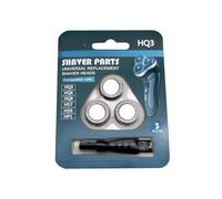Lot De 3 Têtes De Rechange For Rasoir Philips HQ55, HQ56, HQ320, HQ322, HQ340, HQ4605, HQ906, HQ912, HQ914, HP1323, HP1327, HP1328, Accessoires(3pcs)