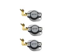 Lot De 3 Thermostats De Sèche-linge 3977767, Compatibles Avec Whirlpool, Compatibles Avec Kenmore, Compatibles Avec Maytag, Sèche-linge Remplace 3399693 WP3977767 WP3977767VP
