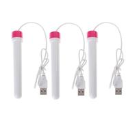 Lot de 3 tiges chauffantes USB 37,5 ℃ faciles à charger sur ordinateur/banque d'alimentation, livraison aux États-Unis