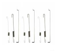 Lot de 3 tiges de ressort de régulateur de moteur compatibles avec Honda GX120/GX140/GX200/5,5 HP 6,5 HP - Pièces de rechange pour moteur de générateur en métal