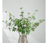 Lot de 3 tiges de verdure artificielle, 72 cm de haut, fausses branches de ficus, feuilles de ficus pour maison, jardin, magasin, bureau, décoration