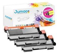 Lot de 3 Toners cartouches type Jumao compatibles pour Brother FAX 2845, Noir Noir G