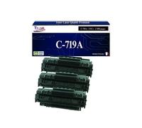 - Lot de 3 Toners compatibles avec Canon 719A pour Canon MF-5980DW, MF-6140DN, MF-6180DW Noir - 2 300p