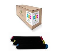 Lot de 3 toners compatibles avec Sharp MX2300N MX2700N MX4500N MX4501 MX3501N MX4501N MX3500N MX4500 MX3501 MX2300 MX2700 MX3500 Remplace MX-27 GT MX27 GT Color
