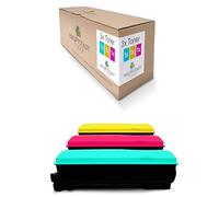 Lot de 3 toners de toner capital compatibles avec Kyocera Ecosys P 6030 comme Color Cyan Magenta Yellow