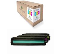 Lot de 3 toners de toner capitaux compatibles avec Samsung CLP 680 équivalent du modèle CLT-506L 506 - Bleu, rouge, jaune